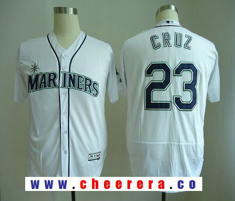 Nelson Cruz Seattle Mariners white Home jersey