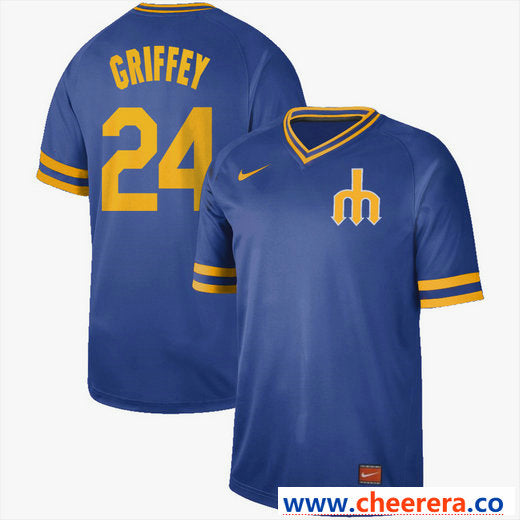 Ken Griffey Jr Seattle Mariners blue Legend jersey
