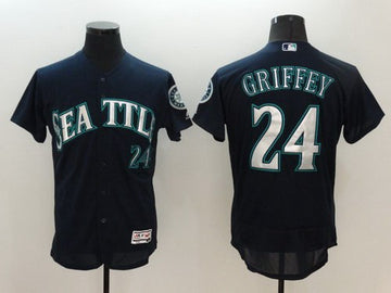 Ken Griffey Jr Seattle Mariners navy jersey