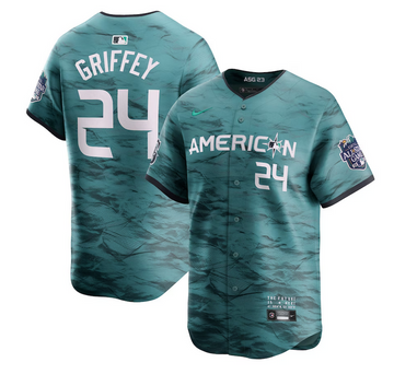 Ken Griffey Jr Seattle Mariners teal All-Star jersey