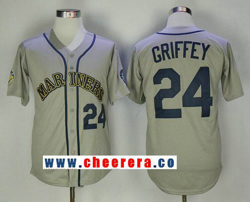 Ken Griffey Jr Seattle Mariners teal Throwback jersey