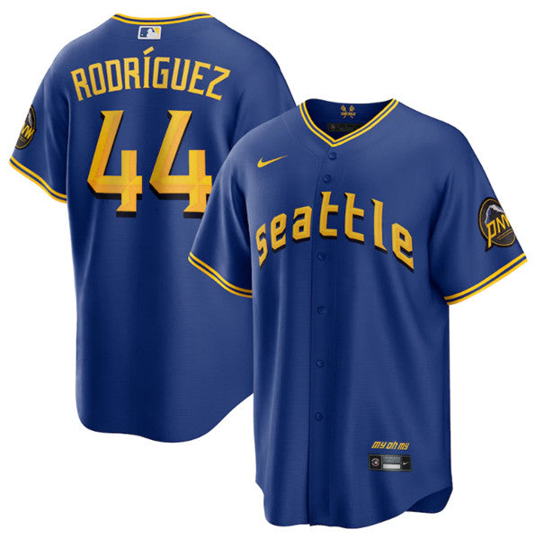Julio Rodriguez Seattle Mariners royal City Connect jersey