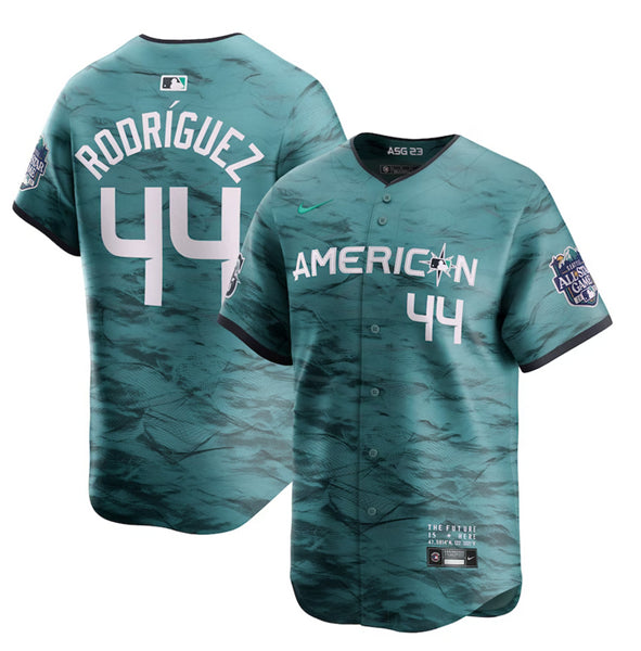Julio Rodriguez Seattle Mariners teal All-Star jersey