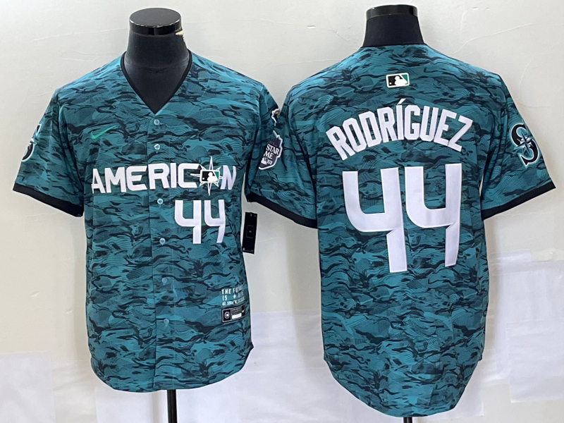 Julio Rodriguez Seattle Mariners teal jersey
