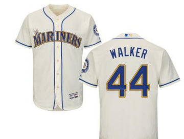 Taijuan Walker Seattle Mariners cream jersey