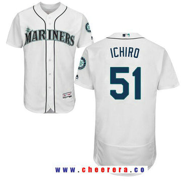 Ichiro Suzuki Seattle Mariners white Home jersey