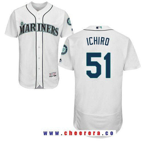 Ichiro Suzuki Seattle Mariners white Home jersey