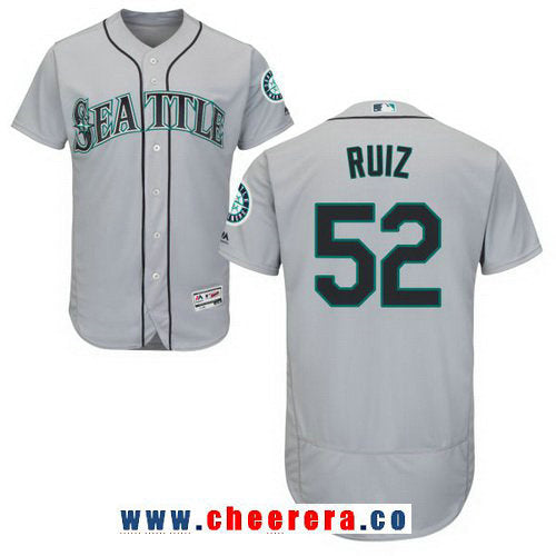 Carlos Ruiz Seattle Mariners gray Road jersey