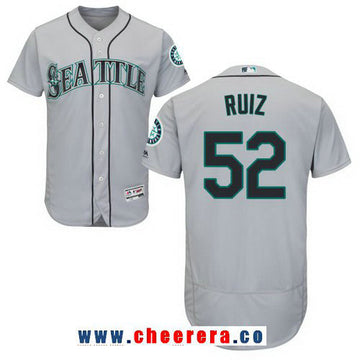 Carlos Ruiz Seattle Mariners gray Road jersey