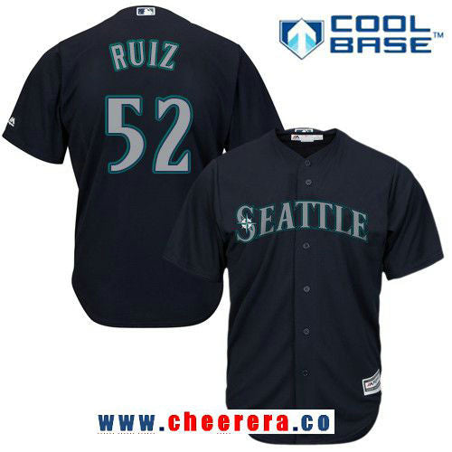 Carlos Ruiz Seattle Mariners navy Alternate jersey
