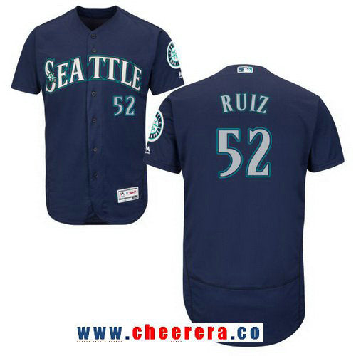 Carlos Ruiz Seattle Mariners navy Alternate jersey