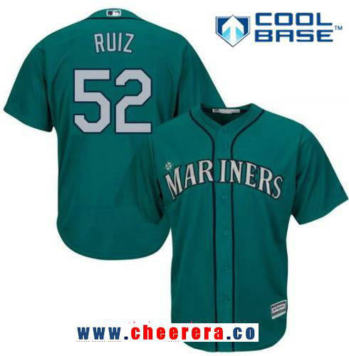 Carlos Ruiz Seattle Mariners teal Alternate jersey