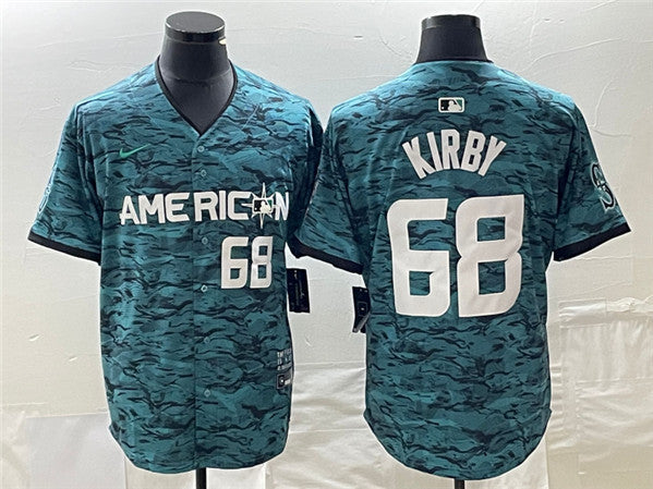 George Kirby Seattle Mariners teal All-Star jersey