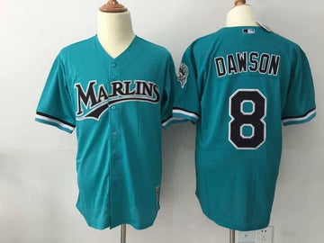 Andre Dawson Seattle Mariners green jersey