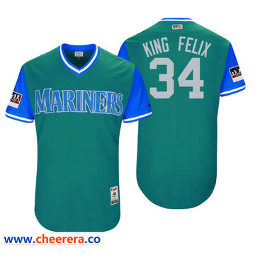Seattle Mariners aqua Authentic jersey