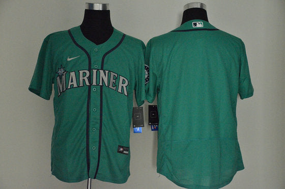 Custom Seattle Mariners green jersey