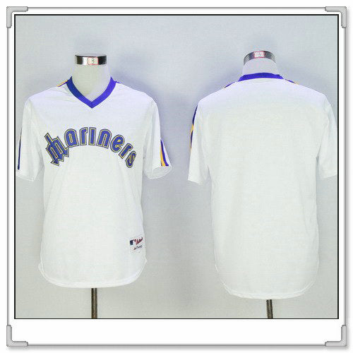 Custom Seattle Mariners white jersey