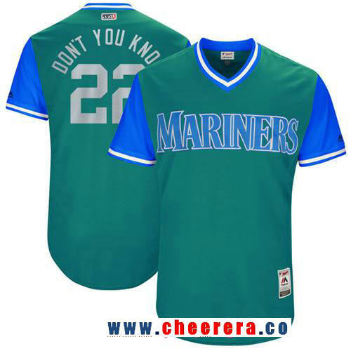 Robinson Cano Seattle Mariners aqua jersey