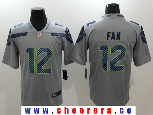 Seattle Seahawks gray Vapor jersey