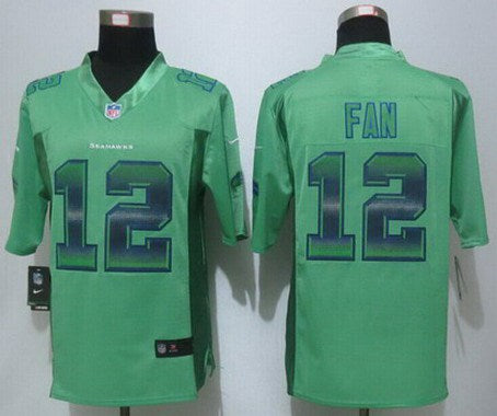 Fan Seattle Seahawks green Fashion jersey
