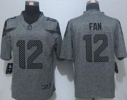 Fan Nike Seattle Seahawks gray Limited jersey