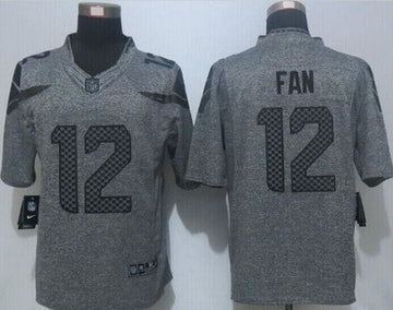 Fan Nike Seattle Seahawks gray Limited jersey