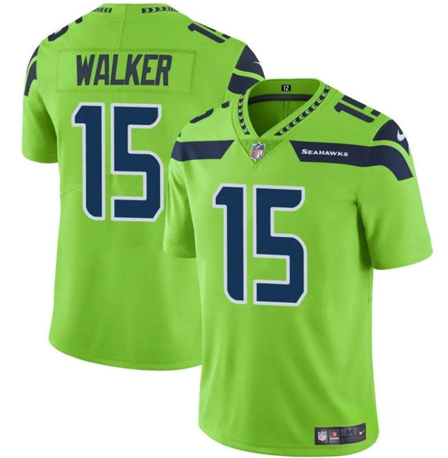 P.J. Walker Seattle Seahawks green Vapor jersey