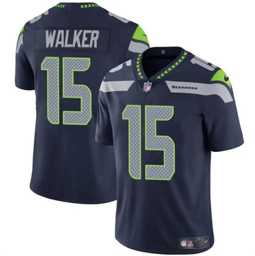 P.J. Walker Seattle Seahawks navy Vapor jersey