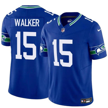 P.J. Walker Seattle Seahawks royal Vapor jersey