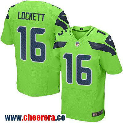 Tyler Lockett Seattle Seahawks green Color Rush jersey
