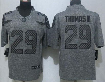 Earl Thomas III Nike Seattle Seahawks gray Limited jersey