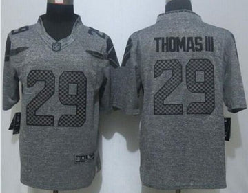 Earl Thomas III Nike Seattle Seahawks gray Limited jersey