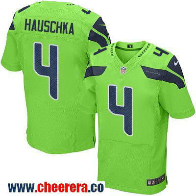Steven Hauschka Seattle Seahawks green Color Rush jersey