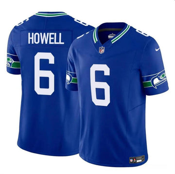 Sam Howell Seattle Seahawks royal Vapor jersey