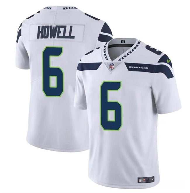Sam Howell Seattle Seahawks white Vapor jersey