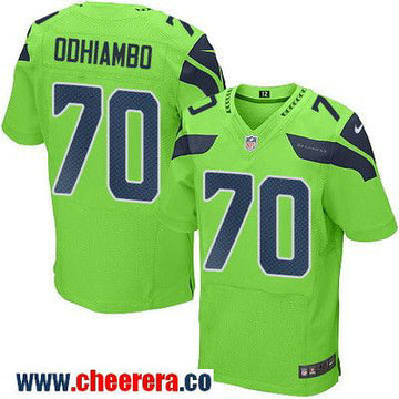 Rees Odhiambo Seattle Seahawks green Color Rush jersey