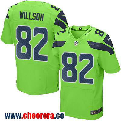 Luke Willson Seattle Seahawks green Color Rush jersey