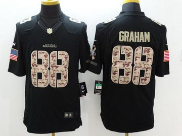 Jimmy Graham Seattle Seahawks black Salute To Service jersey