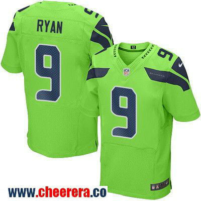 Jon Ryan Seattle Seahawks green Color Rush jersey