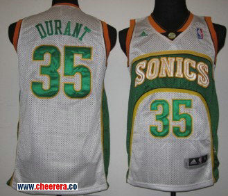 Kevin Durant Oklahoma City Thunder white jersey