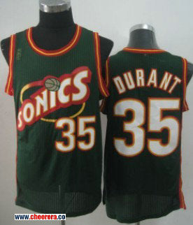 Kevin Durant Oklahoma City Thunder green jersey