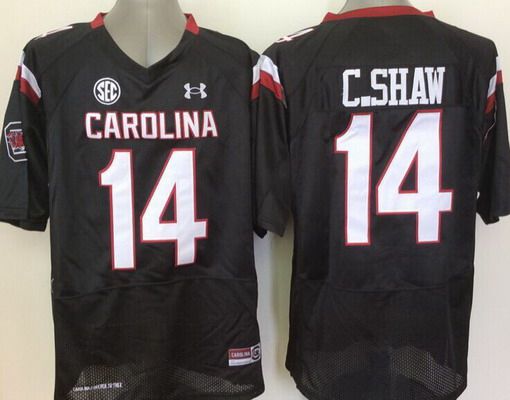 Connor Shaw South Carolina Gamecocks black jersey
