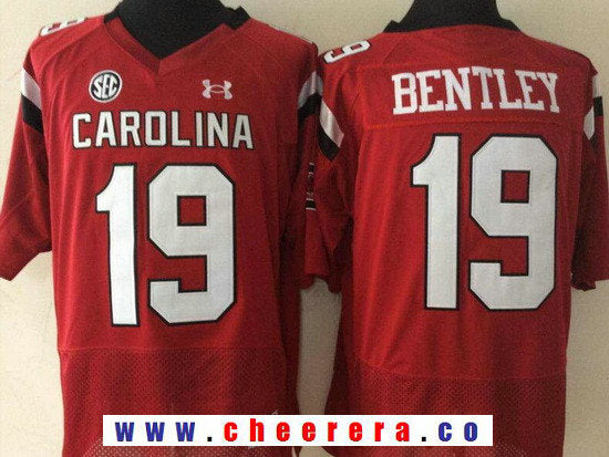 Jake Bentley South Carolina Gamecocks red jersey