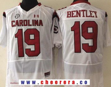 Jake Bentley South Carolina Gamecocks white jersey