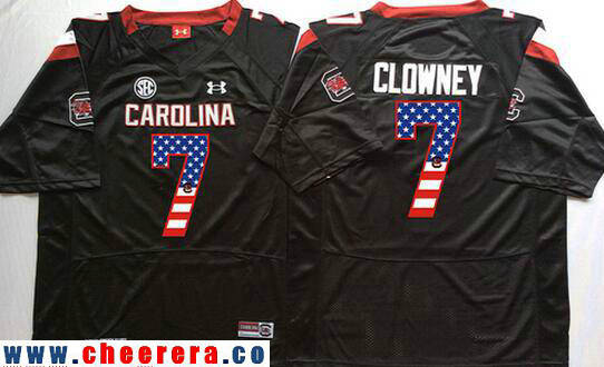 Jadeveon Clowney South Carolina Gamecocks black Fashion jersey
