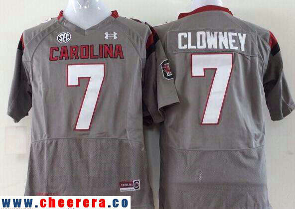 Jadeveon Clowney South Carolina Gamecocks gray jersey