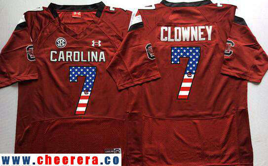 Jadeveon Clowney South Carolina Gamecocks red Fashion jersey