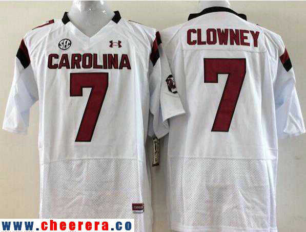 Jadeveon Clowney South Carolina Gamecocks white jersey