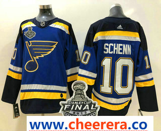 Brayden Schenn St. Louis Blues blue jersey