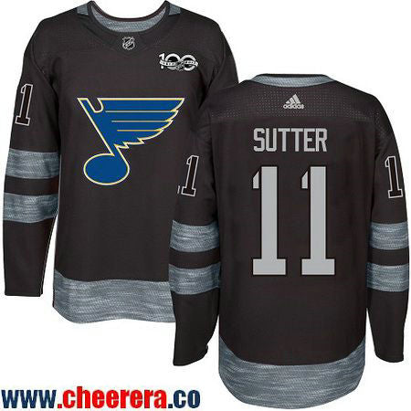 Brian Sutter St. Louis Blues black jersey